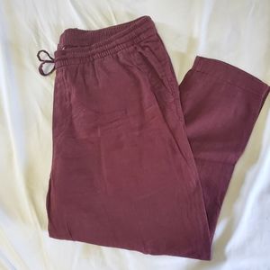Old Navy linen blend weekender pants, size xl